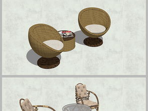 精品藤椅su模型設(shè)計(jì)圖下載 圖片227.33mb 家居空間庫 su模型