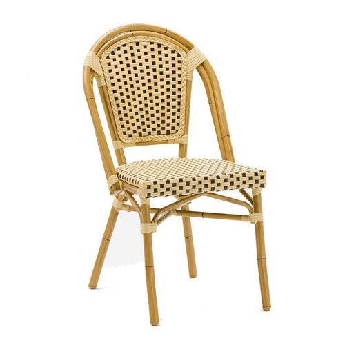 法式藤椅戶外藤椅桌椅組合室外家具陽(yáng)臺(tái)餐廳酒吧藤編桌椅三件套